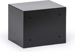 Nábytkový sejf s elektronickým zámkom a čítačkou odtlačkov prstov, 300 x 380 x 300 mm