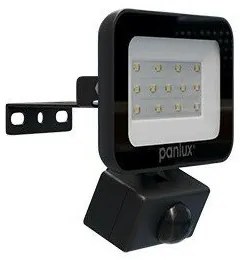 Panlux LED reflektor s PIR senzorom Vana S Evo čierna, IP65, 30 W