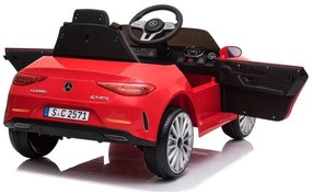 LEAN TOYS ELEKTRICKÉ AUTÍČKO - Mercedes CLS 350 - nelakované - červené  - 2x45W MOTOR - 1x12V4,5Ah BATÉRIA - 2022