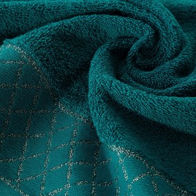 BAVLNENÝ UTERÁK LAYLA SADA 6KS 30X50 CM TMAVOTYRKYSOVÁ