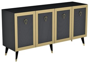 Skrinka Bare Anthracite and Gold