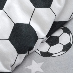 Flanelové detské obliečky na jednolôžko 135x200 cm Football Stars – Catherine Lansfield