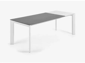 AXIS PORCELAIN WHITE rozkladací jedálenský stôl 160 (220) cm