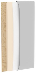 Čalúnený panel na stenu Quito 20x60 cm - tmavomodrá