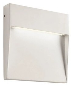 Redo 90478 - LED Vonkajšie nástenné svietidlo LANDER LED/6W/230V IP54 biela