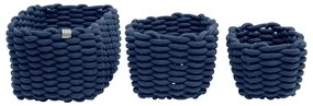 Látkové košíky v súprave 3 ks 30x25x19 cm Tom Tailor – Wenko