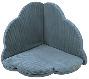 Tyrkysovomodrá detská hracia podložka 160x160 cm – Meowbaby