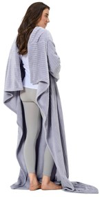 Hebká deka s rukávmi