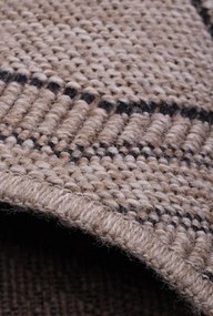 Koberec INDIANA 11666C hnedý / čierny