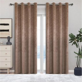 Závesový materiál YC11939/200G/114 béžová 280 cm Tovar na mieru