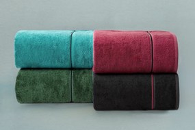 BAMBUSOVÝ UTERÁK BAMBO6 50X90 CM ČIERNA