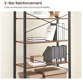 Policový regál so 6 policami VASAGLE LLS082B01