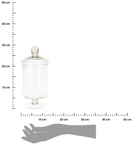 Sklenená nádoba na potraviny Poly, 26x14 cm