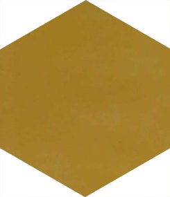 Cementová dlažba Hexa M15 - Farba: kurkuma | Articima