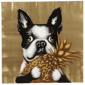 Dog with Pineapple obraz viacfarebný