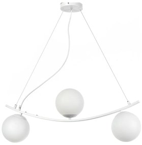 ONLI - Luster na lanku TRIO 3xE14/6W/230V biela