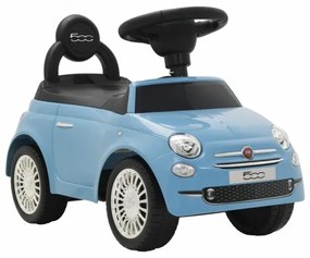 vidaXL Detské autíčko Fiat 500, modré-