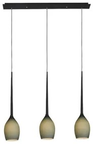Retro luster Izza 3 Olive