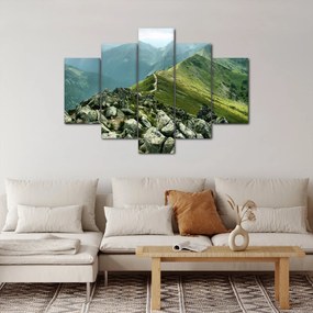 Obraz - Horská krajina (150x105 cm)