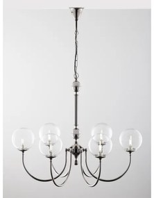 Jupiter 2022 - Luster na reťazi BRILLANTE 6xG9/10W/230V lesklý chróm