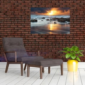 Obraz - More zaliate slnkom (90x60 cm)