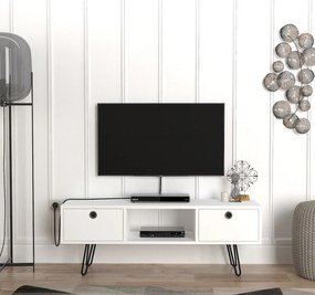 TV stolík/skrinka Mody (biela). Vlastná spoľahlivá doprava až k Vám domov. 1067159