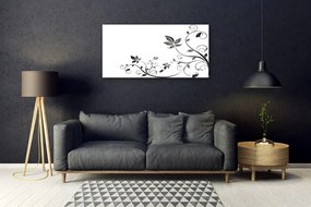 Obraz plexi Abstrakcie rastliny listy 100x50 cm