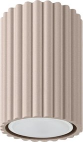 Taupe kovové bodové svietidlo ø 6,5 cm Gleam – Sollux