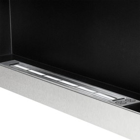 Závesný biokrb na stenu AIASA NEREZ SO SKLOM 90x40x12