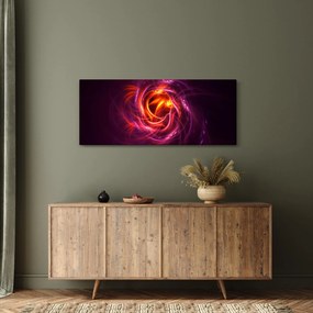 Obraz svietiacej modernej abstrakcie (120x50 cm)