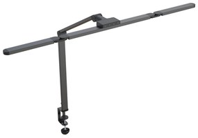 Stolná LED lampa CLARIO, svorka, diaľkové ovládanie