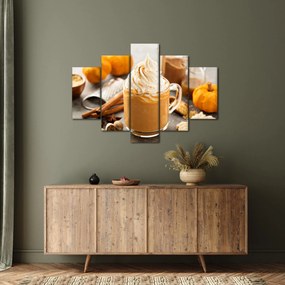 Obraz - Tekvicové latte (150x105 cm)