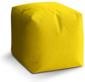 Taburet Cube žltá 2, žltá
