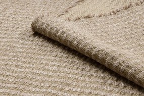 Koberec JUTE 3650 so strapcami, béžový