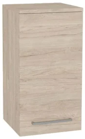 Mereo, Mereo Bino kúpeľňová skrinka horná 63 cm, ľavá, Multidecor, Light Rock Hickory, MER-CN695LRH1