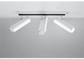 Stropné bodové svietidlo Indiana 3 biely A-497