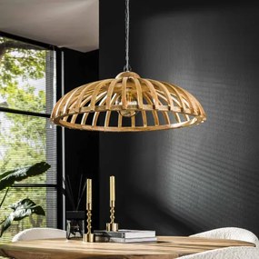 Luster 74-01 Ø75cm Span Drevo Mango  - Komfort-nábytok