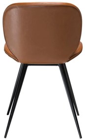 Hnedá koženková stolička DAN-FORM Denmark Cloud