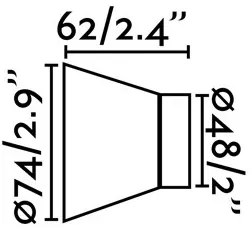 Faro 62300 - Nástenné svietidlo KERA 1xE27/15W/230V