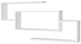 Nástenná polica JANISON 48x103 cm biela