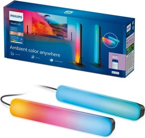 Philips - SADA 2× LED RGBIC stmievateľné svietidlo SMART GRADIENT LED/8 W/230 V Wi-Fi