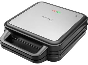 Concept SV3080 - Toster FAMILY 3v1 1200W/230V čierna/nerez