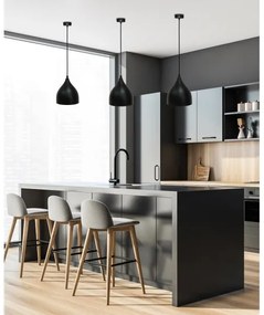 Luster na lanku YSTAD 1xE27/40W/230V čierna