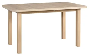 Rozkladací stôl Logan 80 x 140/180 II L, Morenie: biela - L