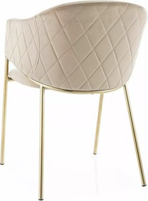 SI Stolička Bono Velvet béžová