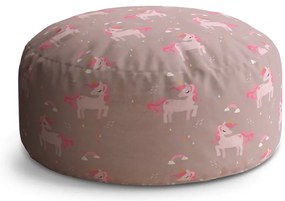 Taburet Circle poník, béžová