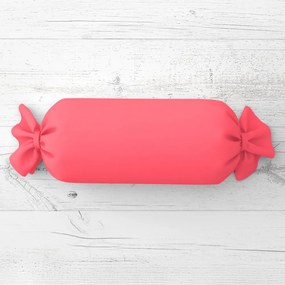 Biante Vankúš valec bonbon Rongo RG-046 Neónovo ružový 15x80 cm