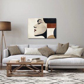 Obraz - Žena z profilu (70x50 cm)
