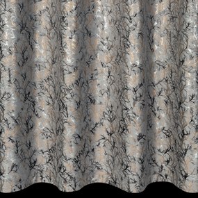 ZATEMŇOVACÍ ZÁVES NA KRÚŽKOCH TORI 140X250 CM VZOROVANÁ