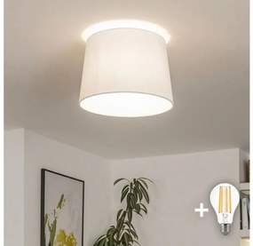 Brilagi - LED prisadený luster CERIA 1xE27/40W/230V pr. 30 cm biely